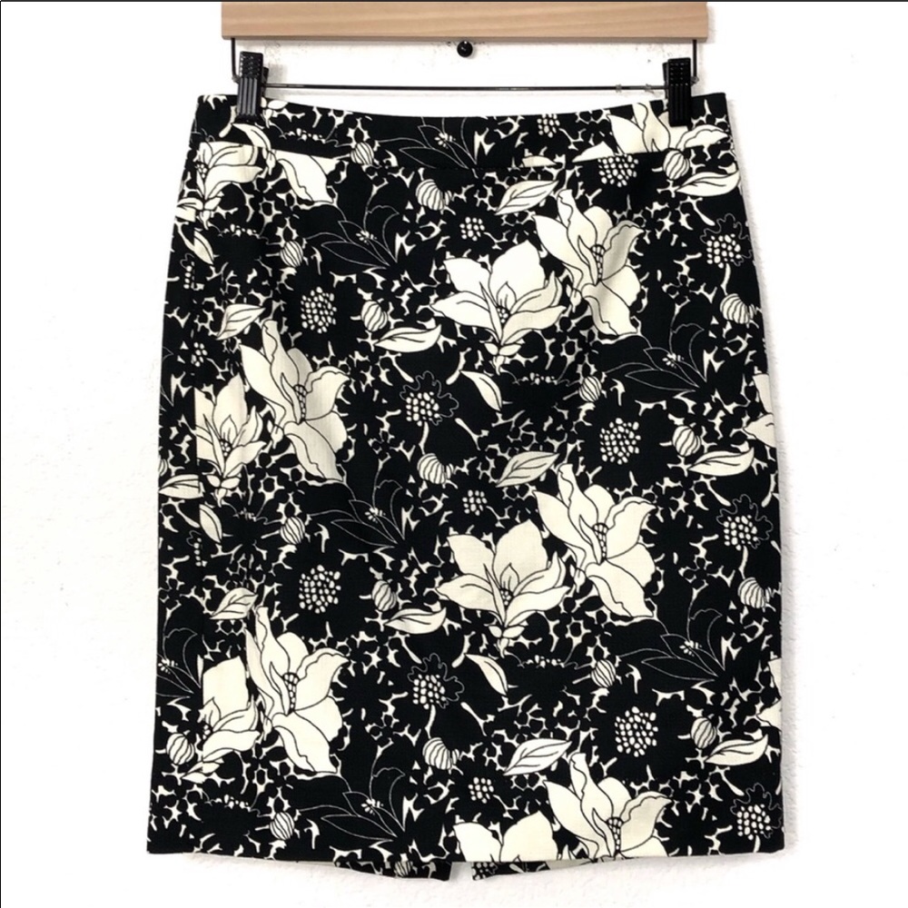 J. Crew Basketweave Pencil Skirt